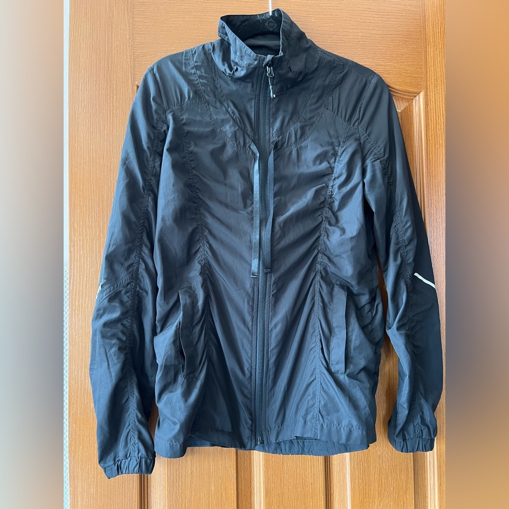 MPG track jacket with lace detailing on back